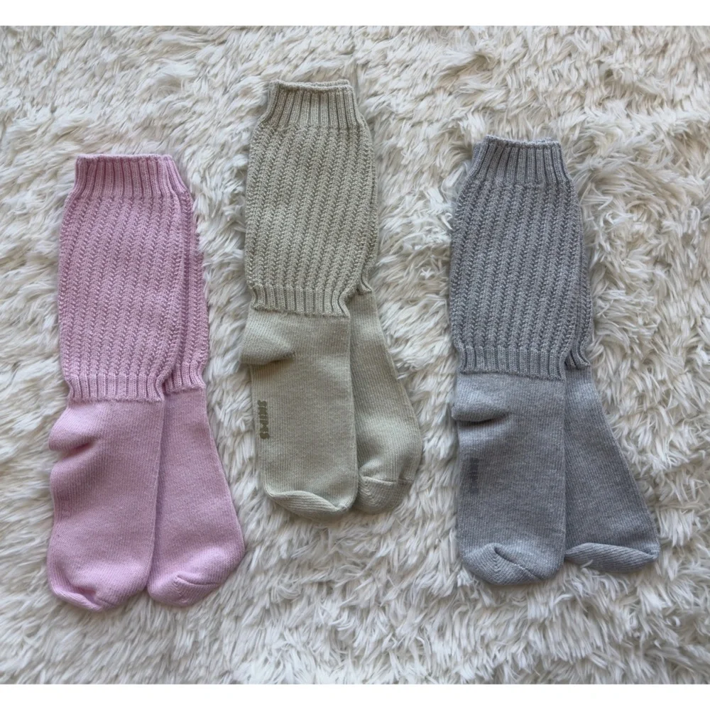 SKIMS | Slouch Socks (x3) | Small
